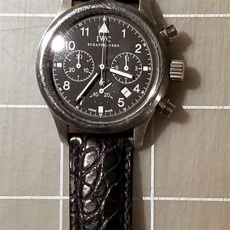 iwc fliegerchronograph 3741|IWC Pilot Chronograph IW3741 .